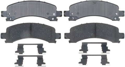 ACDelco 17D974ACH Professional Ceramic Rear Disc Brake Pad Set