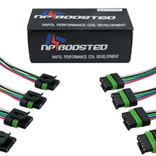 8 Pcs IGN1A AEM Ignition Smart Coil Connectors Pigtail Plug Harness Kit 30-2853