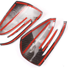YUECHI for Mercedes Benz A CLA GLA GLK Class W176 W117 X156 X204 2014-2017 Carbon Fiber Side Rear View Mirror Cover Trim