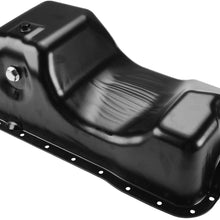 A-Premium Engine Oil Pan Compatible with Ford LTD 1984-1986 Mustang 1984-1995 Thunderbird Lincoln Town Car Mercury Cougar Grand Marquis V8 5.0L