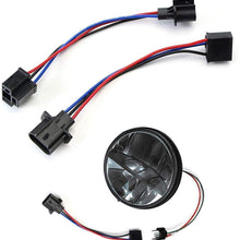 iJDMTOY (2) 7-Inch LED Headlights Wirings Conversion Adapters, Good For Truck-Lite, JW Speaker & Other Aftermarket Headlamps