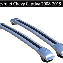 KPGDG for Chevrolet Chevy Captiva 2008-2018 Lockable Cross Bar Roof Racks Baggage Luggage Racks