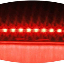 Center Hight Mount Stop Light Third 3rd Brake LED Lights Lamp Replacement for Ford 1999-2004 Mustang Cargo Lights Reverse Brake Lights (Smoke)