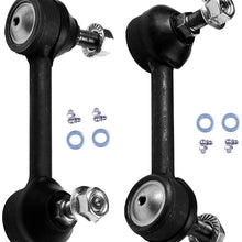 HUBDEPOT 2PC Chassis products fit for Infiniti EX35 EX37 G25 G35 G37 M45 Q40 QX50 QX60 Nissan 350Z 370Z - Rear Sway Bar End Links