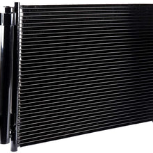 OCPTY Aluminum AC A/C Condenser Replacement fit for 2012 2013 2014 2015 2016 2017 2018 for Volkswagen Jetta Beetle 3889