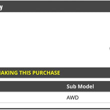 Front Left Driver Side CV Axle Assembly - Compatible with 2008-2013 Nissan Rogue AWD 2.5L 4-Cylinder
