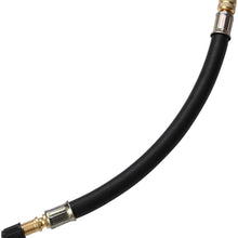 Bluecell 2pcs 8.25’’ Flexible Extension Tire Valve Adaptor for Universal Cars Truck Motorcycle Bike