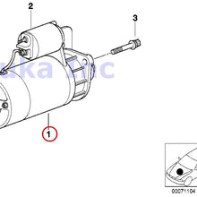 BMW Genuine Engine Electrical Generator Alternator Starter (New) 525i 530i 320i 325Ci 325i 325xi 330Ci 330i 330xi 525i 530i X3 2.5i X3 3.0i Z4 2.5i Z4 3.0i