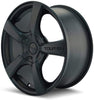 Touren TR9 3190 Matte Black Wheel (17x7