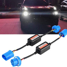 Aramox LED Decoder,2pcs Car LED Headlight Decoder 9007 Radio Audio Anti-interference Error Canceler Filter