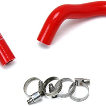 HPS Red Reinforced Silicone Heater Hose Kit Coolant for 01-05 Lexus IS300 I6 3.0L