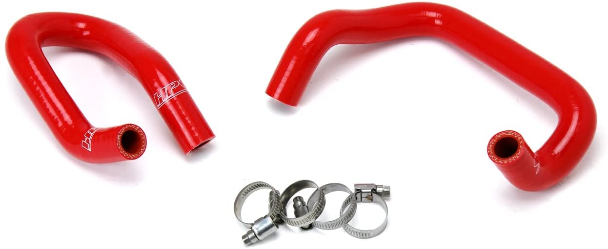 HPS Red Reinforced Silicone Heater Hose Kit Coolant for 01-05 Lexus IS300 I6 3.0L