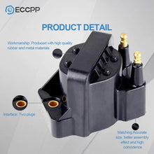 ECCPP Portable Spare Car Ignition Coils Compatible with Buick/Cadillac/Chevy/GMC/Isuzu/Oldsmobile/Pontiac 1986-2009 Replacement for C1316 D545 for Travel, Transportation and Repair (Pack of 3)
