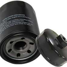 32mm Oil Filter Wrench, Oil Filter Socket with 3/8" Drive 6 Points Oil Filter Cap Removal Tool,