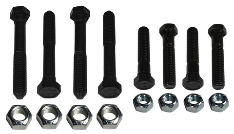 (C-8-10) Inline Tube Upper and Lower Control Arm Mounting Nuts and Bolts Compatible with 1964-72 GM A, F and X Body