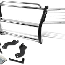 Replacement for Land Cruiser J100 SUV Front Bumper Protector Brush Grille Guard (Black)