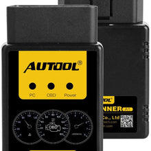 AUTOOL Yellow A1 OBDII Code Reader Auto Diagnostic Tool Engine Fault Scanner with WiFi Connect