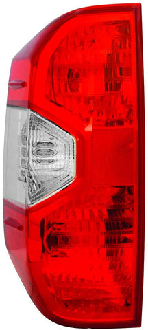 Driver Side Tail Light Assembly for 2014 2015 2016 2017 2018 Toyota Tundra - Parts Link # TO2800193, TO2801193 OE # 81560-0C103 - Includes the Bulb