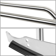 Replacement for Ford F150 Pickup Truck Front Bumper Protector Brush Grille Guard [Chrome]
