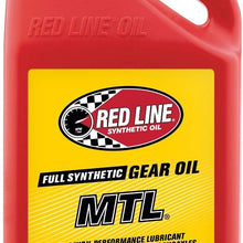Red Line 50205 Manual Transmission Lubricant (MTL) Gear Oil - 1 Gallon, (Pack of 4)
