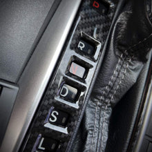 Carbon Fiber Grain Interior Gear ABS Panel Trim Shift Box Cover For Honda 10th Gen Civic 2016 2017 2018 2019 2020