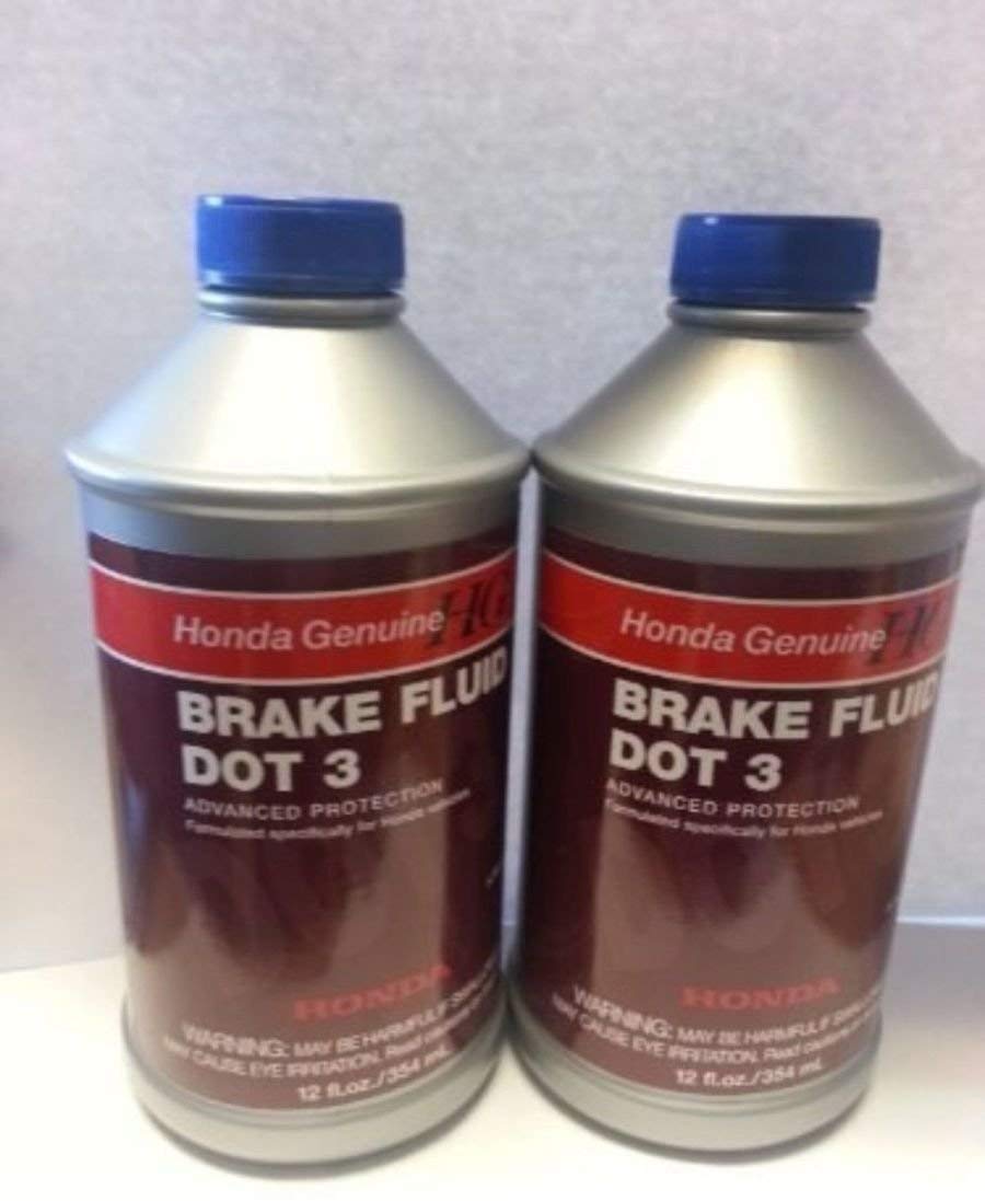 Genuine Honda And Acura Brake Fluid Dot 3 (Pack Of 2)