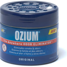 Ozium 804281 Blue 4.5 Ounce Smoke & Odors Eliminator Gel, Original Scent