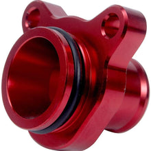 Partol Aluminum Automotive Water Hose Fitting Replacement for BMW 335i, 335xi, 135i, 2006-2010 325i, 330i, 525i, 525xi, 528i, 528xi, 530i, 530xi Engine - Replace#OEM 11537541992 11537544638 (Red)