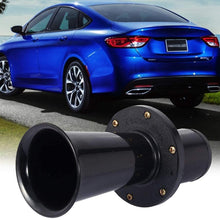Car Horn, 12V 110DB Auto Car Truck Antique Vintage Old Style Horn Siren AHH-OOO-GAH AHOOGA OOGA(Black)