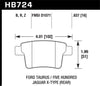 Hawk Performance (HB724B.637) High Performance Street 5.0 Brake Pad