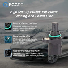 ECCPP Crank Crankshaft Position Sensor PC545 1800557 Fit for BMW 545i/BMW 550i/BMW 745i/BMW 750Li/BMW 760i/BMW 760Li/BMW M3/BMW X5 Crankshaft Sensor