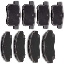 Ceramic Brake Pads Kits,8 Pcs Brake Pads Full Fit LSAILON 2009-2010 Acura TSX 2008 2009 2010 Honda Accord
