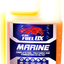 Fuel Ox Marine - Complete Fuel Treatment and Combustion Catalyst - Additive for Gas or Diesel - for Inboard or Outboard Motors - Treats Fuel for Boats or Jet Skis - Treats 240 Gallons - 3oz Bottle