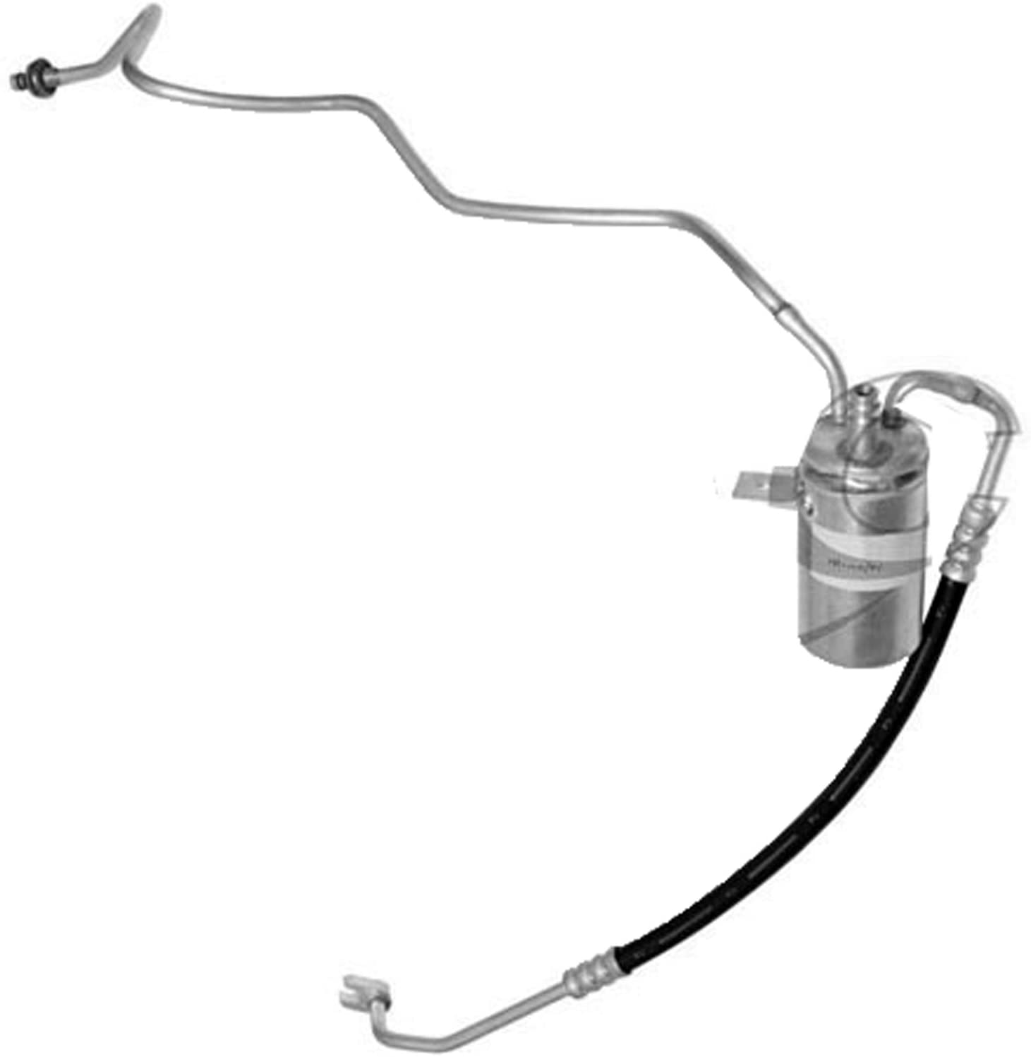 ACM010194 A/C Accumulator With Hose Assembly compatible with Chrysler Sebring, Dodge Stratus