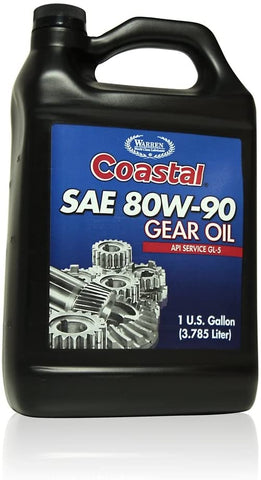 Coastal 12405 Multi-Purpose Gear Oil, 1 Gallon (Pack of 3)