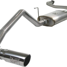 aFe 49-46102-P MACH Force XP Stainless Steel Cat-Back Exhaust System for 04-12 Nissan Titan
