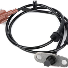 CTCAUTO Left+Rear 1PCS ABS Sensor Wheel Speed Sensor Fits for 2005 2006 2007 2008 2009 2010 2012-2013 2016 Nissan Frontier