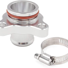 Aluminum Water Hose Fitting Replacement for BMW 1 3 5 6 7 Z4 (Engine N52 N53 N54 and N51 3.0-litre),Replace for 11537541992 11537544638