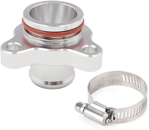 Aluminum Water Hose Fitting Replacement for BMW 1 3 5 6 7 Z4 (Engine N52 N53 N54 and N51 3.0-litre),Replace for 11537541992 11537544638