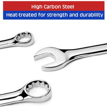 SPEEDWOX Mini Wrench Set Metric SAE Ignition Wrench Set Open End and Box End Standard Combination Wrench Spanner for Assembling Furniture Small Equipment Auto