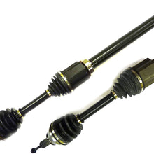 DTA DT1224722481 Front Driver and Passenger Side Premium CV Axles Fit 2005-2011 Volvo V50 FWD Automatic; 2006-2012 C70 FWD Automatic; 2004-2010 S40 FWD Automatic