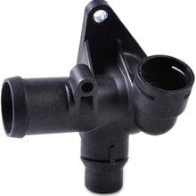 Mathenia Car Parts, Water Coolant Flange Connector Cooling Hose 06B121133D 06B 121 133D 06B 121 133 D for Audi A4 B6 Quattro 1.8T 2002-2005