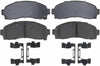 ACDelco 17D913CH Professional Ceramic Front Disc Brake Pad Set
