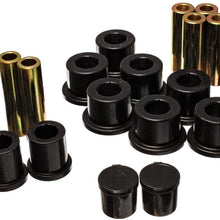 Energy Suspension 5.2118G Leaf Spring Bushing Set, Black