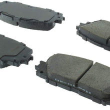 StopTech 308.11841 Street Brake Pads; Front with Shims and Hardware