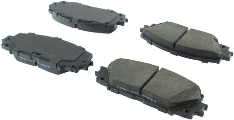 StopTech 308.11841 Street Brake Pads; Front with Shims and Hardware