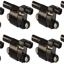 ECCPP Portable Spare Car Ignition Coils Compatible with Buick/Cadillac/GMC/Chevy 2005-2012 Replacement for UF414 C1512 for Travel, Transportation and Repair (Pack of 8)