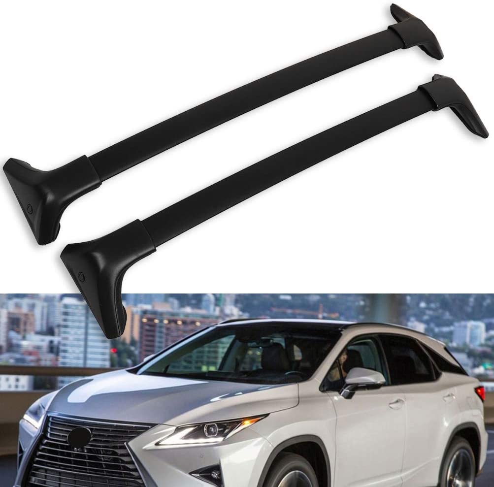 ECCPP Roof Rack Crossbars fit for Lexus NX200t 2015-2017,for Lexus NX300h 2015-2018 2020 Rooftop Luggage Canoe Kayak Carrier Rack - Fits Side Rails Models ONLY