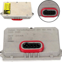AUTOMUTO Xenon HID Headlight Ballast Control Unit D2S/D2R Ballast Module Fits for 2005-2008 Audi A6 Quattro,2003-2004 BMW 760Li,2007-2008 Audi S8,Replaces-OE5DV008290 4E0907476(5DV008290 Ballast)