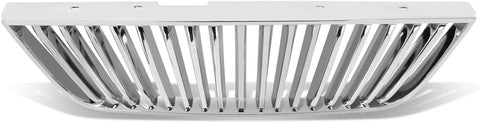 DNA Motoring GRF-035-CH Front Bumper Grille Guard, 1 Pack